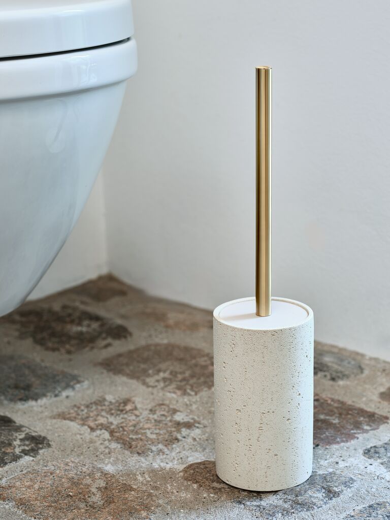 Toilettenbürste TORUP Stein beige